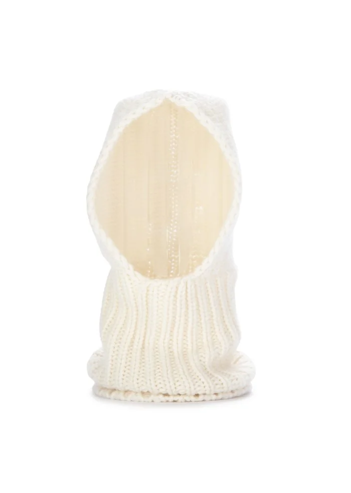 unisex balaclava riviera cashmere cacarpa cream white