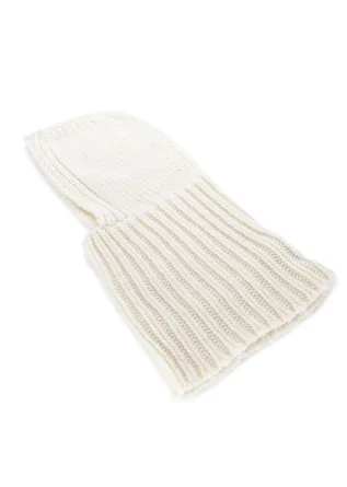 RIVIERA CASHMERE | BALACAVA CACARPA CREAM WHITE