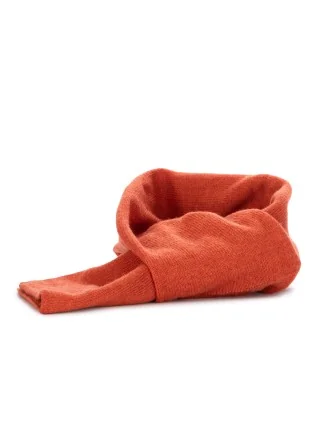 unisex collar scarf riviera cashmere orange