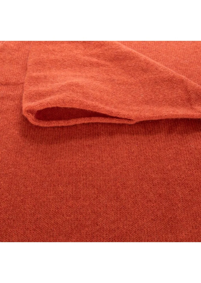 unisex schalkragen riviera cashmere orange