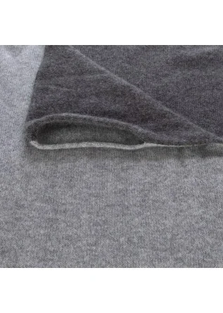 RIVIERA CASHMERE | SCALDACOLLO BICOLORE GRIGIO