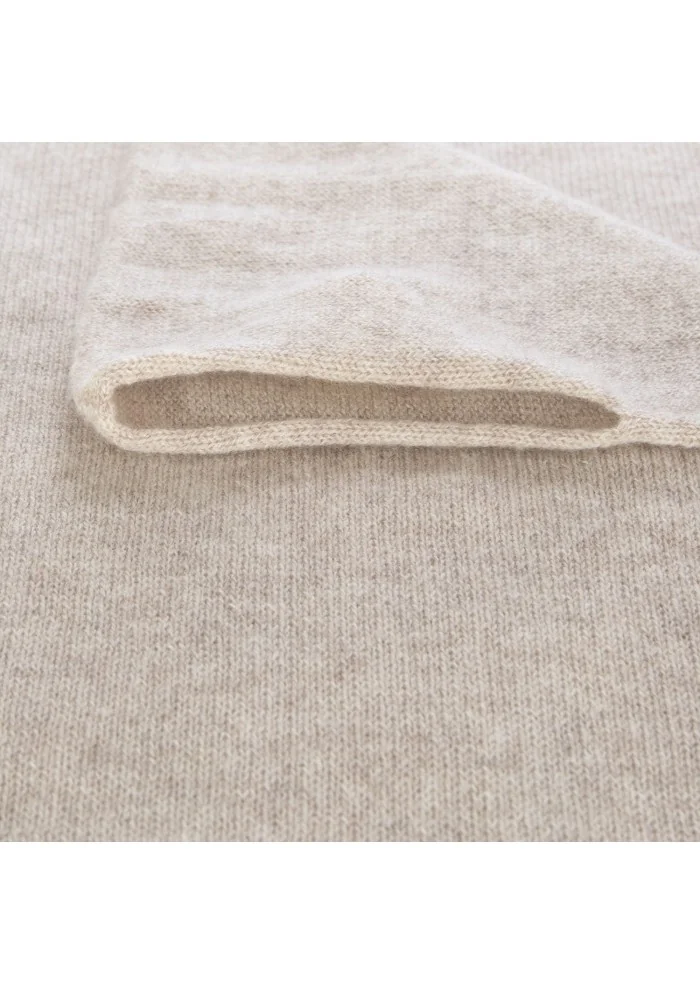 unisex schalkragen riviera cashmere beige