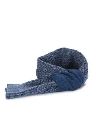 scaldacollo unisex riviera cashmere pied a pull blu