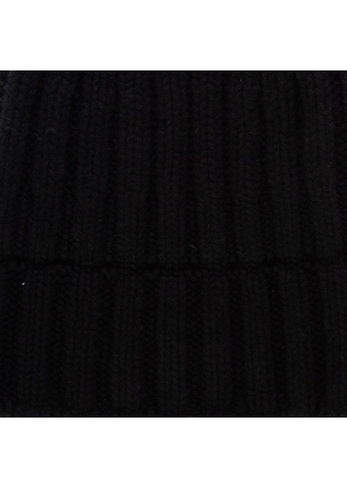 unisex warm beanie riviera cashmere costa6 black