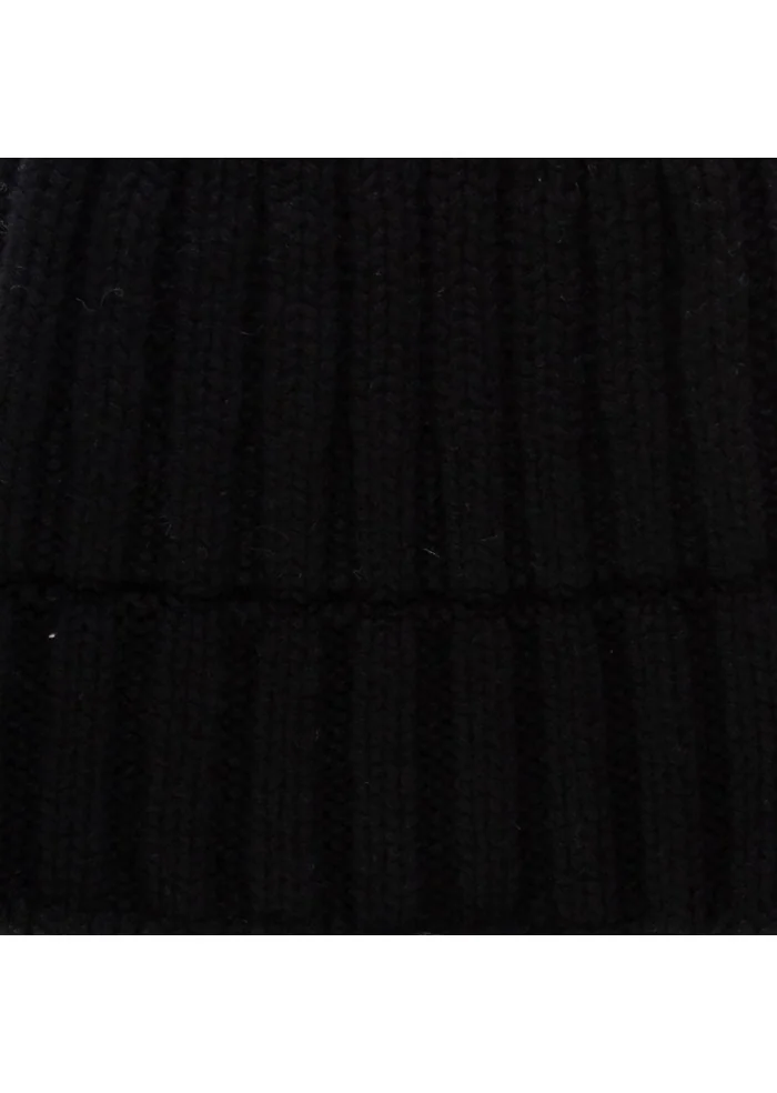 unisex warm beanie riviera cashmere costa6 black