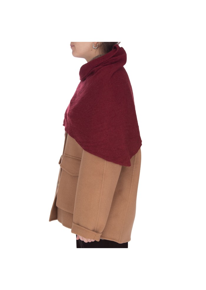 womens kefia riviera cashmere smooth knit light bordeaux