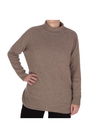 RIVIERA CASHMERE | ROLLKRAGENPULLOVER OVER GARZATO BRAUN