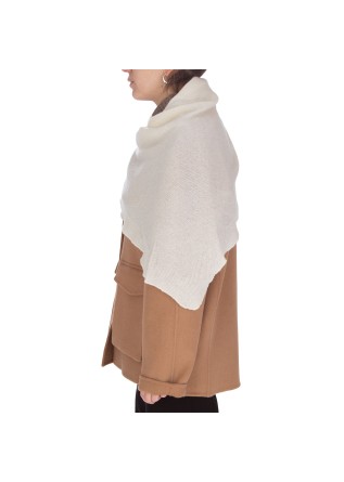 RIVIERA CASHMERE | KEFIA SMOOTH KNIT LIGHT CREAM WHITE