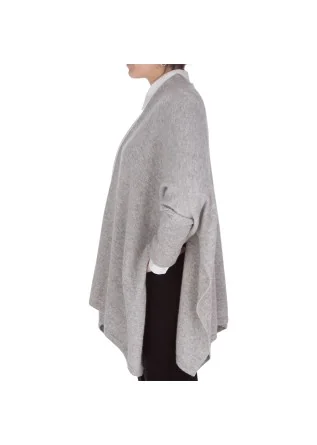 RIVIERA CASHMERE | CAPE SLEEVES LIGHT GREY