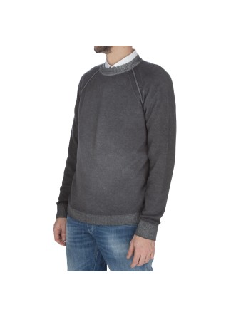 DANIELE FIESOLI | SWEATER WOOL CASHMERE GRAU