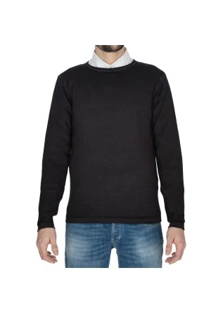 WOOL & CO | PULLOVER WOLLE DUNKELGRAU