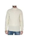 DANIELE FIESOLI | SWEATER RIBBED TURTLENECK CREAM WHITE