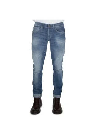 herren jeans dondup george skinny it gewaschenes blau