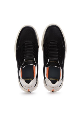 BARRACUDA | SNEAKERS SLIP-ON PHONEIX LEATHER BLACK DENIM