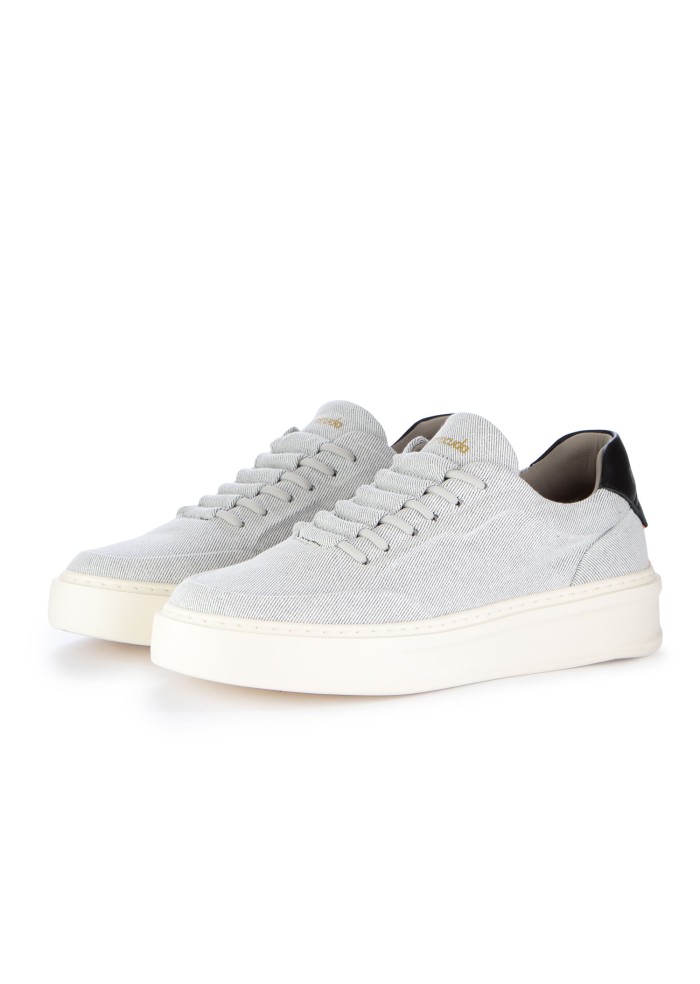 damen sneaker barracuda phoneix weiss denim schwarz