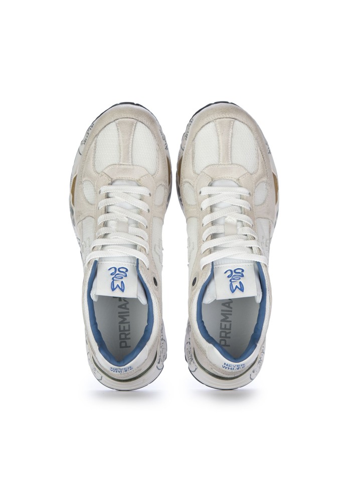 herren sneakers premiata mase weiss