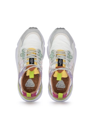 FLOWER MOUNTAIN | SNEAKERS YAMANO 3 BIANCO MULTICOLOR