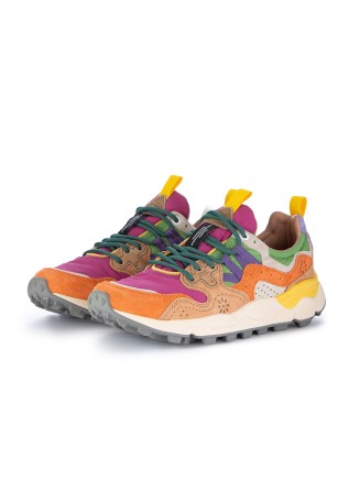 sneakers donna flower mountain yamano 3 fucsia multicolor