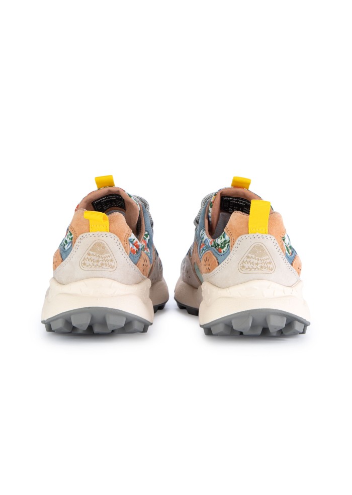 sneakers donna flower mountain yamano 3 fiori multicolor