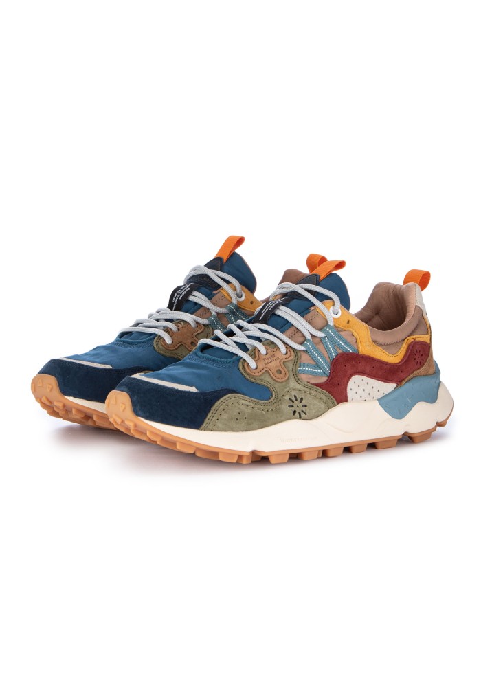 herren sneaker flower mountain yamano 3 blau mehrfarbig