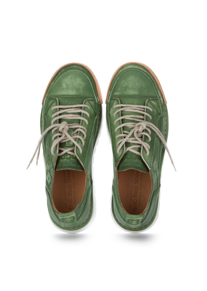 sneakers uomo bng real shoes la menta verde