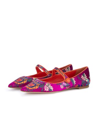 damen mary jane ballerinas prosperine geisha fuchsie orange