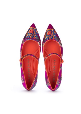 PROSPERINE | BALLERINE MARY JANE GEISHA FUCHSIA ARANCIONE