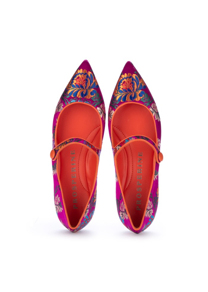 damen mary jane ballerinas prosperine geisha fuchsie orange