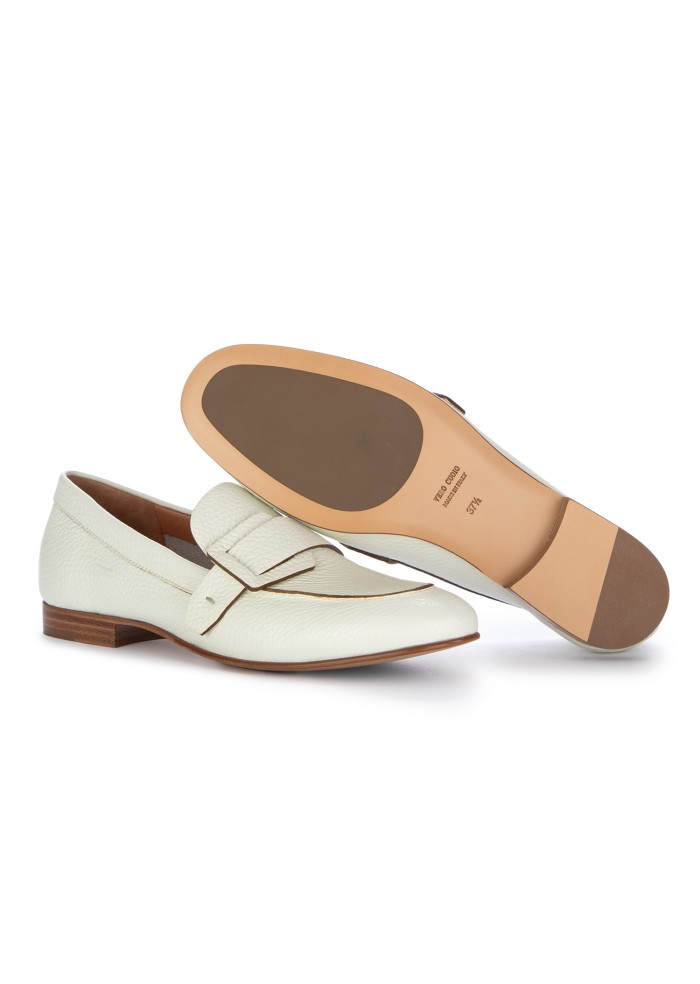 damen loafer mara bini pat cloud cremeweiss