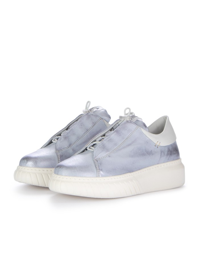 womens sneakers andia fora libi cut brushed metallic lilac