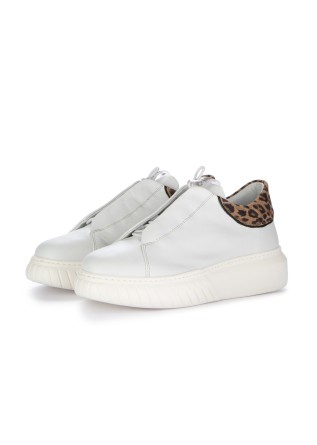 damen sneaker andia fora libi leo dreamer weiss leopardenmuster