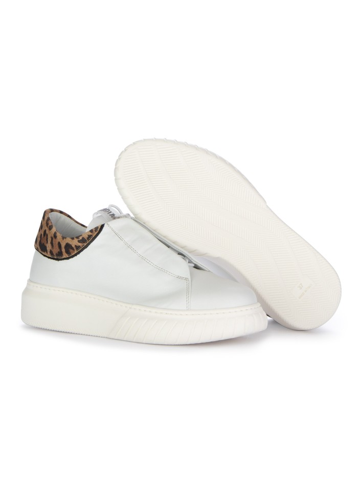 damen sneaker andia fora libi leo dreamer weiss leopardenmuster