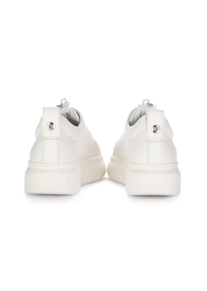 damen sneaker andia fora libi uni allume cream weiss