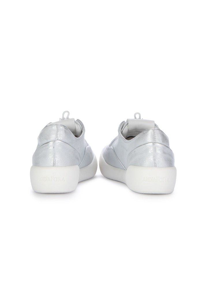 sneakers donna andia fora nina spice brushed argento metallizzato