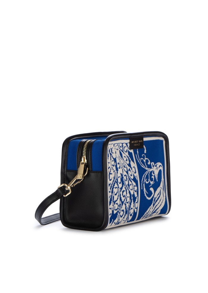 borsa a tracolla donna my best bag atena willow blu bianco