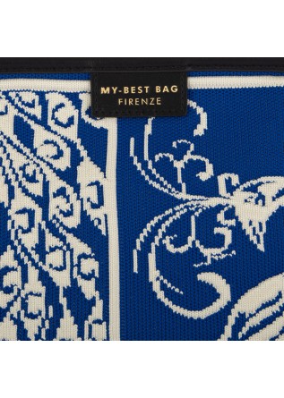 MY BEST BAG | BORSA A TRACOLLA ATENA WILLOW BLU BIANCO