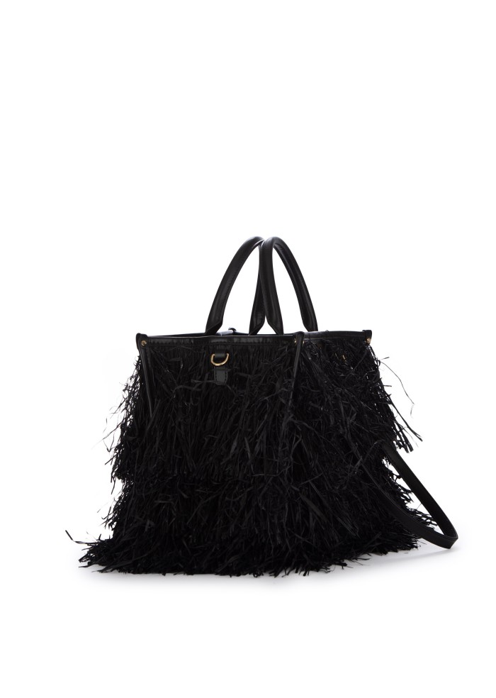 damen schultertasche my best bag atena bali schwarz