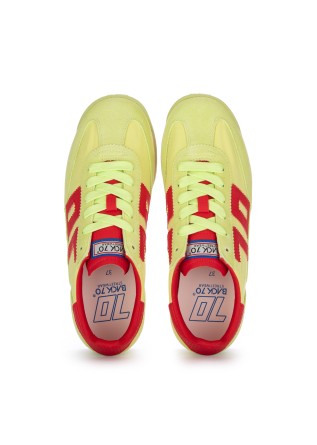 BACK 70 | SNEAKER BARKLEY JOGGER FLUO GELB ROT