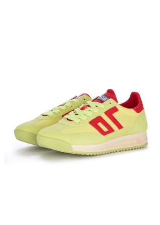 sneakers donna back 70 barkley jogger giallo fluo rosso