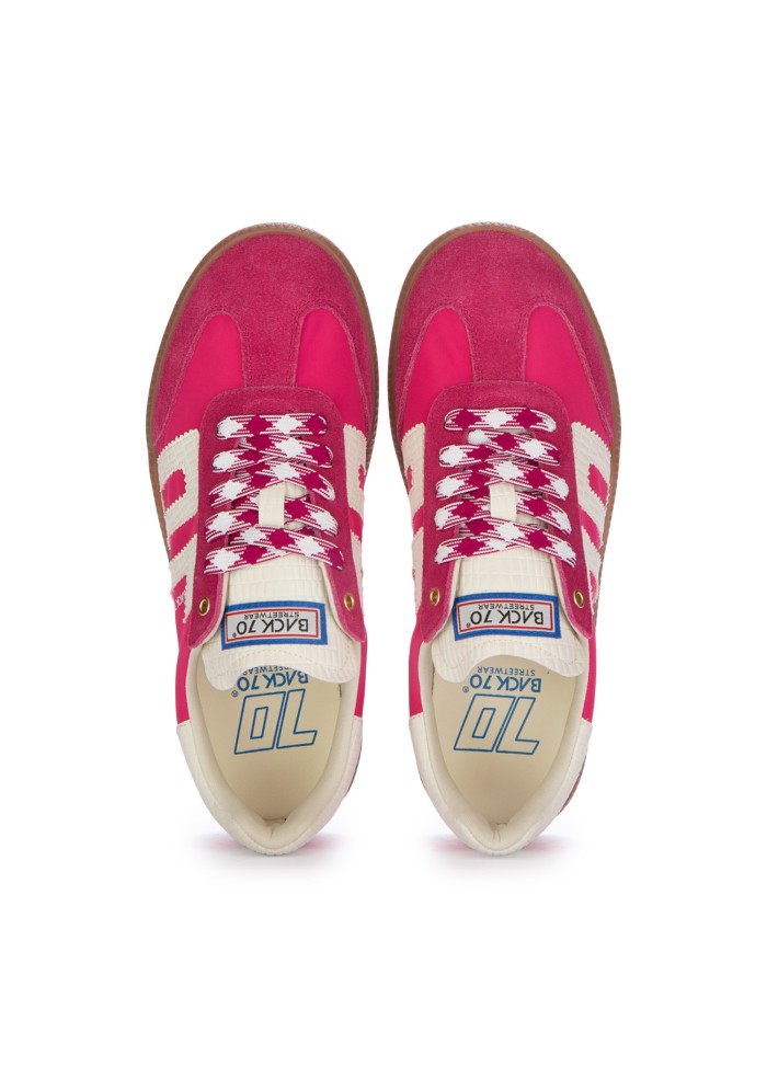 sneakers donna back 70 ghost nylon fuchsia