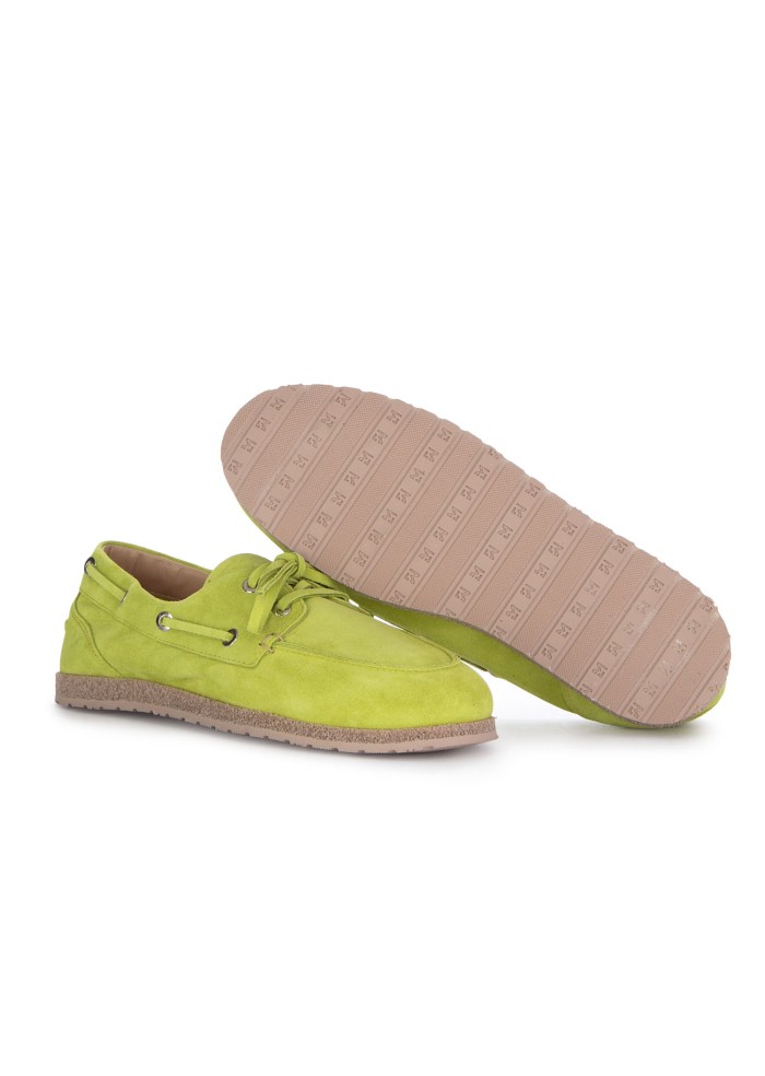 womens loafers lara manni crosta acid green