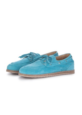 damen loafer lara manni crosta hellblau