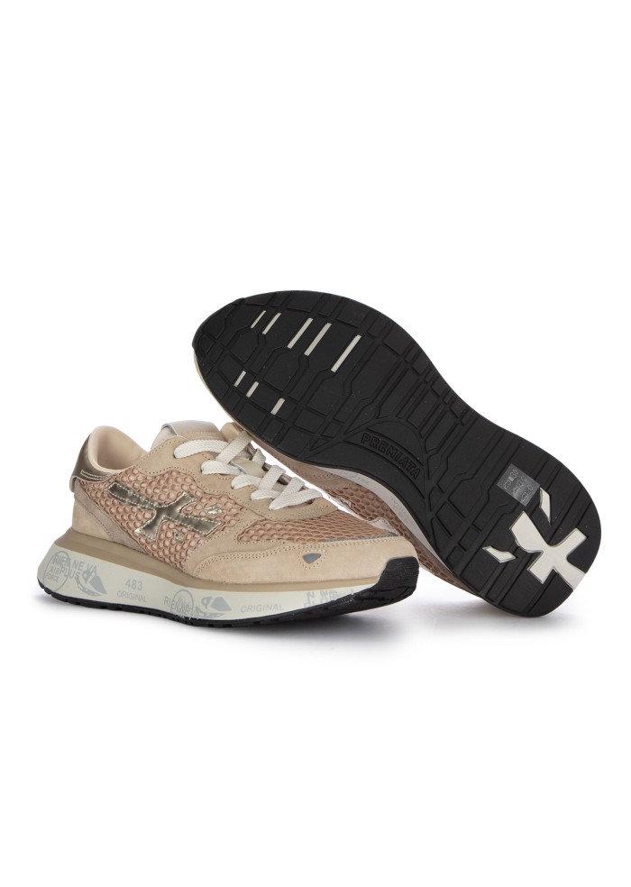 damen sneaker premiata lauryn beige