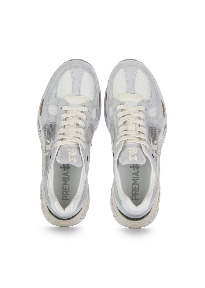 sneakers donna premiata mased grigio argento