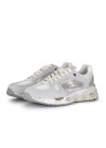 PREMIATA | SNEAKER MASED GRAU SILBER