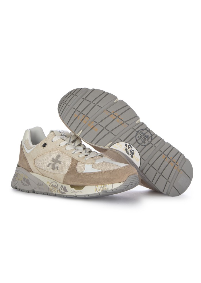 herren sneaker premiata mase beige