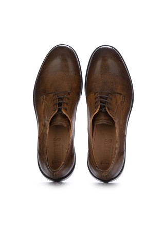 PAWELK'S | LACE-UP SHOES BUFALO CUOIO BROWN