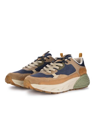 sneakers uomo jeep groove blu beige